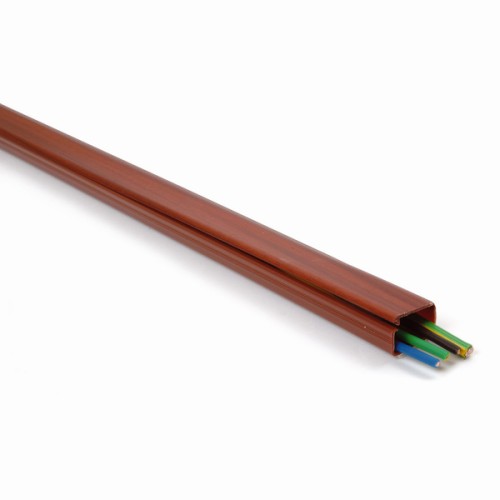 B6080-Z Canal instalaciones. Madera Oscura. 200 cm. Grande