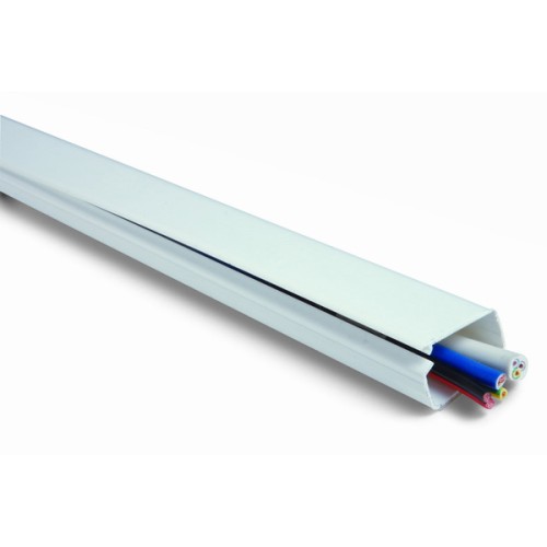 B6090-B Canal instalaciones. Blanco. Industrial