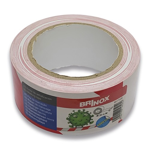 B6170-R Cinta de señalización adhesiva. 50 mm x 30 m. Rollo