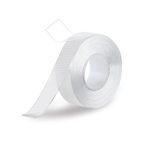 B6235-H Cinta nano adhesiva con malla 2 caras. 19mm x 2.5m. Transparente