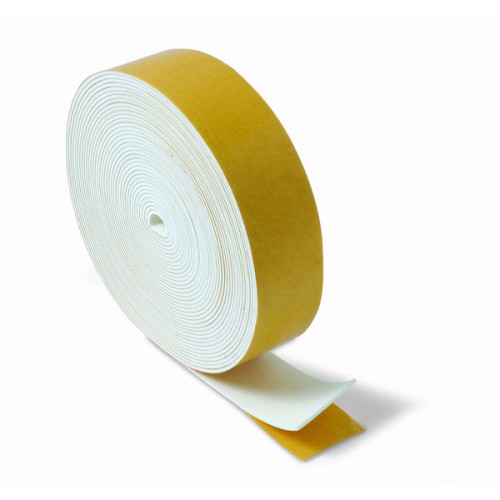 B6263-B Protector espuma adhesivo. Blanco. 10 m. 40 mm