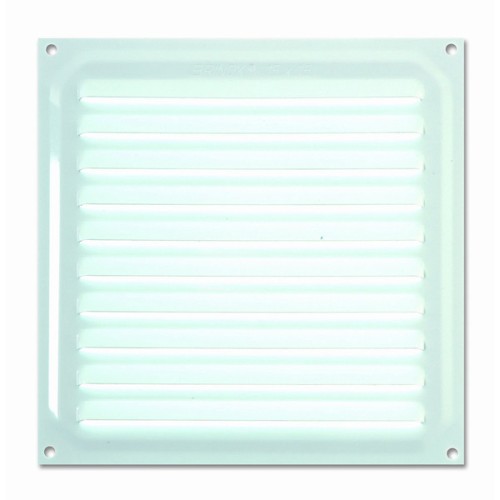 B7022-D Rejilla de Ventilación. Lacado Blanco. 15 x 15 cm