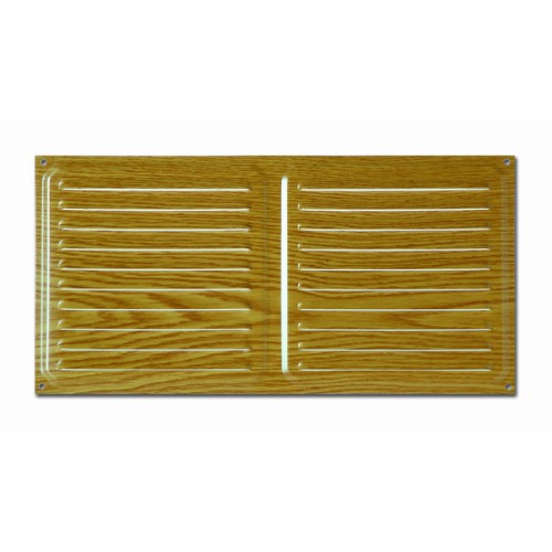 B7024-Y Rejilla de Ventilación. Madera Clara. 15 x 30 cm