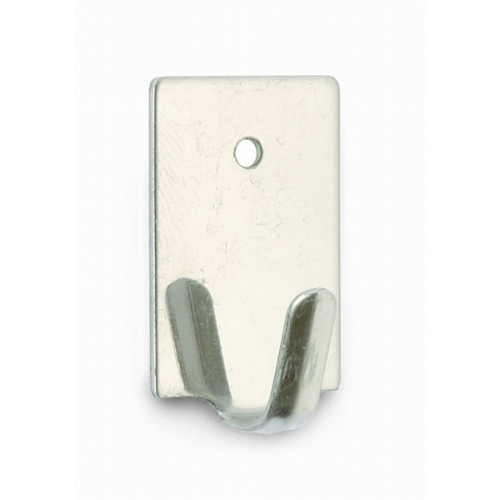 B7027-E Mini Percha adhesiva. Acero Inoxidable. 17 x 26 mm
