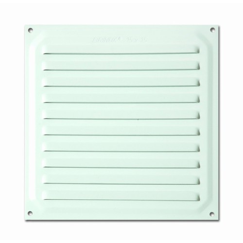 B7035-D Rejilla de Ventilación Adhesiva. Lacado Blanco. 15 x 15 cm