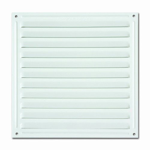 B7051-D Rejilla de Ventilación Adhesiva. Lacado Blanco. 17 x 17 cm