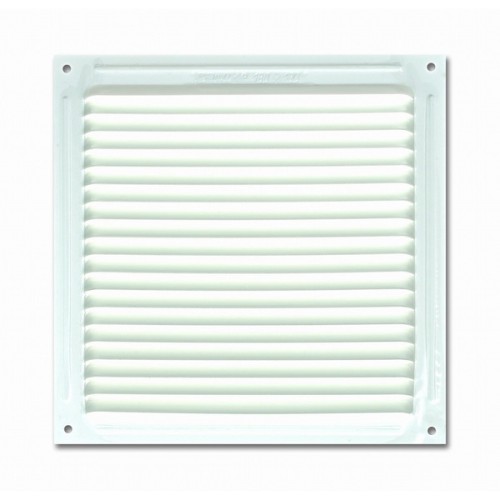 B7253-D Rejilla de Ventilación. Lacado Blanco. 18 x 18 cm