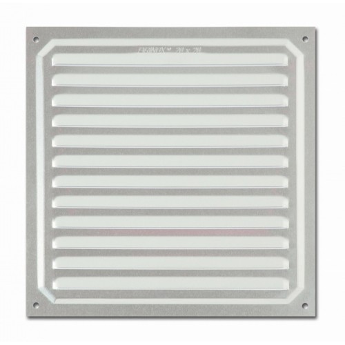 B7034-A Rejilla de Ventilación Adhesiva. Aluminio. 20 x 20 cm