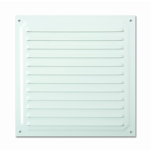 B7034-D Rejilla de Ventilación Adhesiva. Lacado Blanco. 20 x 20 cm