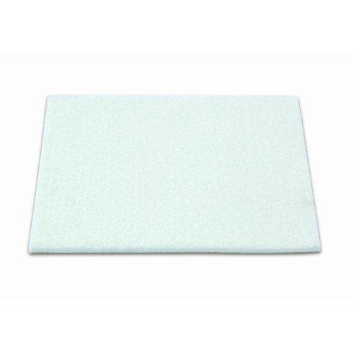 B7070-B Deslizadores Fieltro. Blanco. 100 x 85 mm