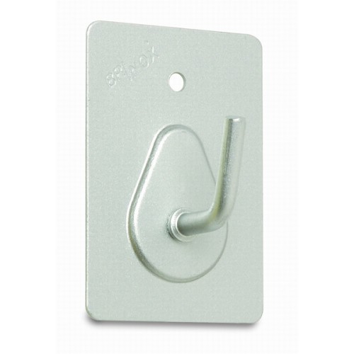 B7201-F Percha Gancho grande. Cromado mate. 36 x 53 mm