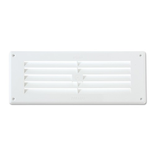 B7260-B Rejilla Horizontal. Blanco. 10,5 x 27 cm