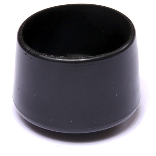 B7534-N Contera exterior redonda flexible. Negro. Ø 45 mm