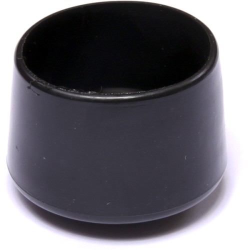 B7535-N Contera exterior redonda flexible. Negro. Ø 50 mm