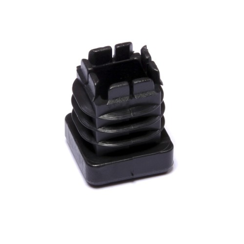 B7561-N Contera interior cuadrada. Negro. 16 x 16 mm