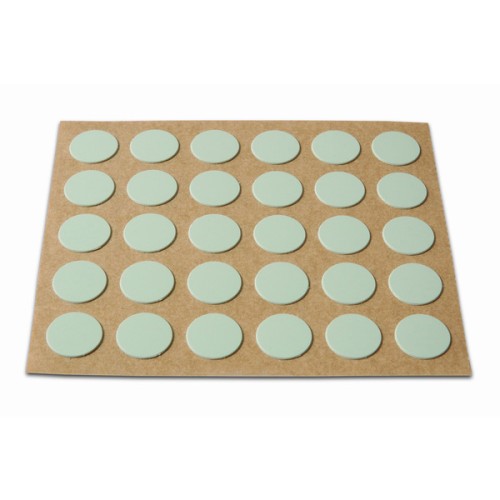 B7790-G Embellecedor Cubre-tornillos adhesivo. Gris. Ø 13 mm