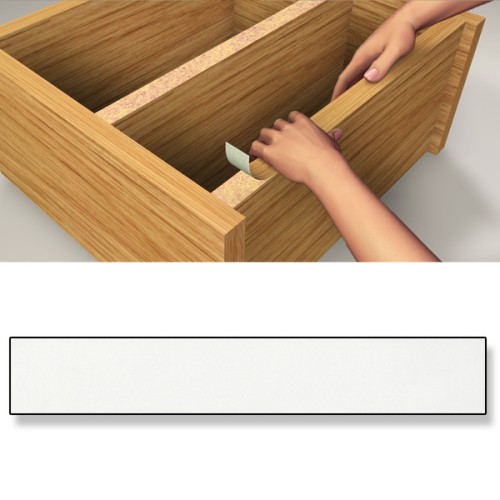 B7797-B Canto embellecedor Adhesivo. Blanco. 19 mm x 5 m