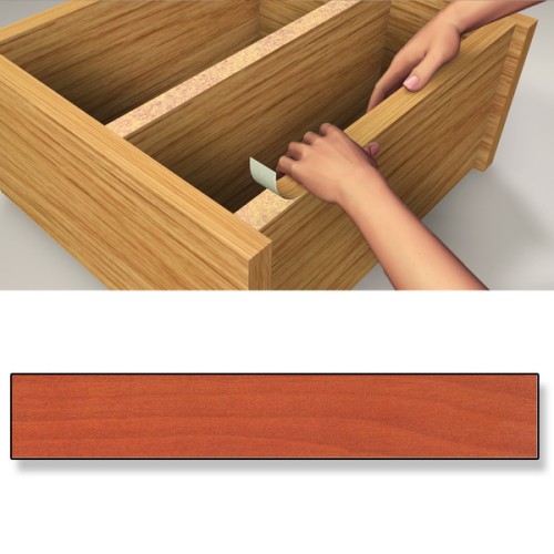 B7797-C Canto embellecedor Adhesivo. Madera Cerezo. 19 mm x 5 m