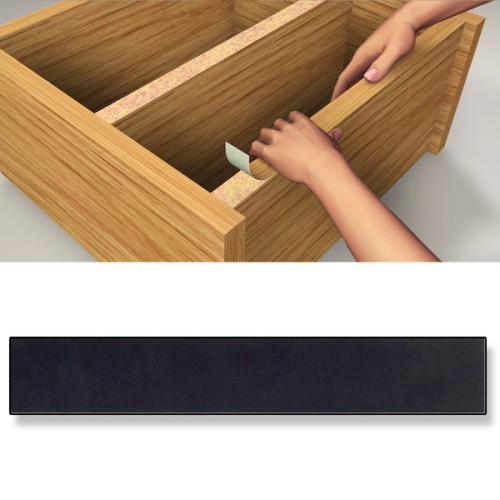 B7797-N Canto embellecedor Adhesivo. Negro. 19 mm x 5 m
