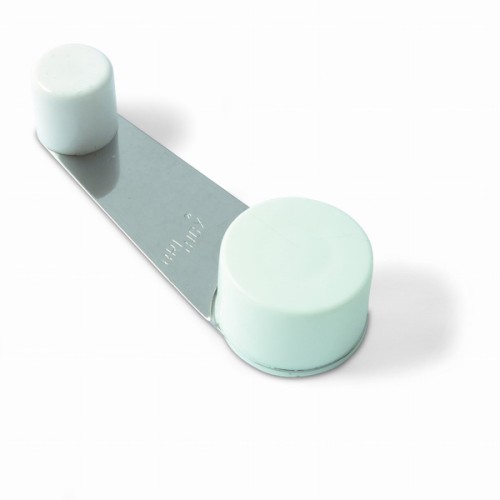 B7827-B Tope Retenedor Giratorio. Blanco. 32 x 102 x 22 mm