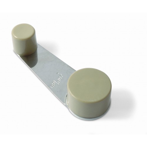 B7827-Q Tope Retenedor Giratorio. Beige. 32 x 102 x 22 mm