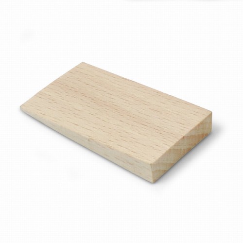 B7860-H Cuña de Madera. Madera Haya. 50 x 30 x 7 mm