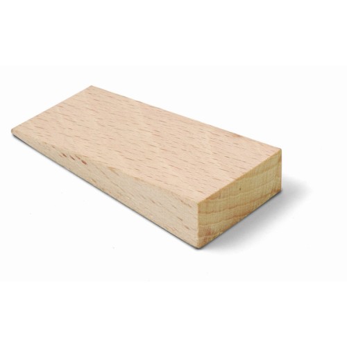 B7861-H Cuña de Madera. Madera Haya. 66 x 30 x 15 mm