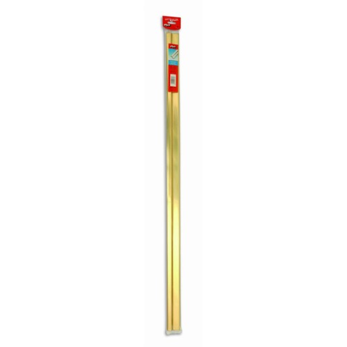 Mod. B8018 Tapajuntas Gres Adhesivo. Latón. 100 cm [Blister 1 tira]
