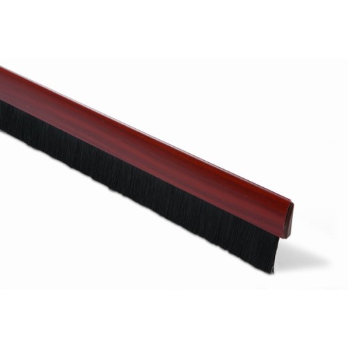 B8035-Z Burlete Curvado de cepillo. Madera Oscura. 100 cm