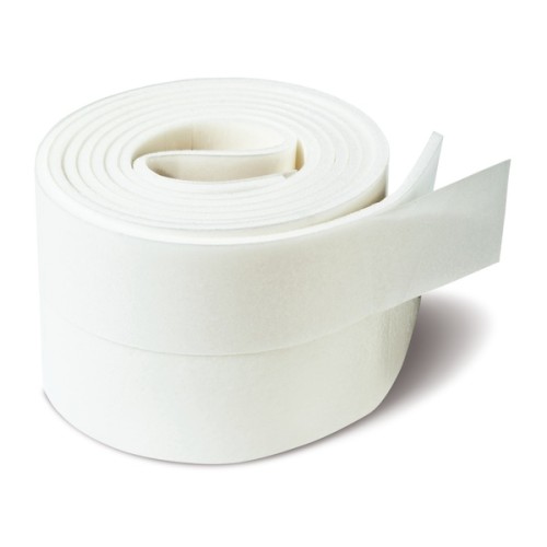 B8222-B Burlete PVC expandido. Blanco. 100 cm. 38 nmm
