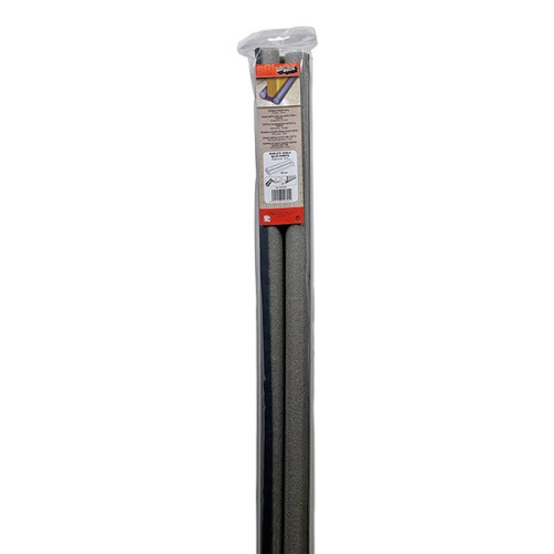 Mod. B8223-G Burlete doble bajo puerta. Espuma 95 cm. Gris. 95 cm. [Blister 1 tira]