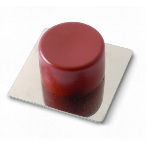 B9001-M Tope puerta adhesivo. Marrón. 45 x 45 x 21 mm