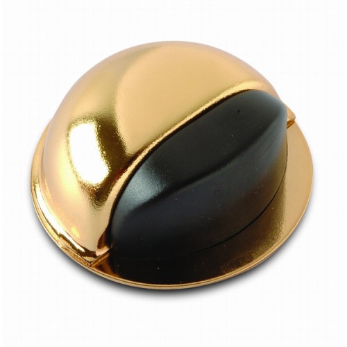 B9004-K Tope Acero para puertas adhesivo. Oro. Ø 49 x 22 mm