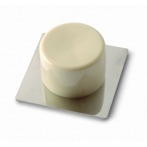 B9006-Q Tope puerta Pequeño adhesivo. Beige. 41 x 41 x 20 mm