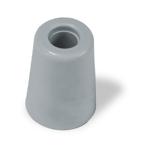 B9021-G Tope puerta Grande. Gris. Ø 37 x 50 mm