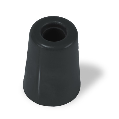 B9021-N Tope puerta Grande. Negro. Ø 37 x 50 mm