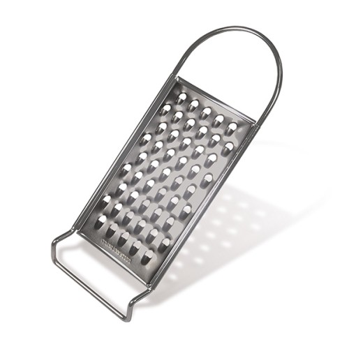 C42841 Rallador plano Inox. Agujero grueso