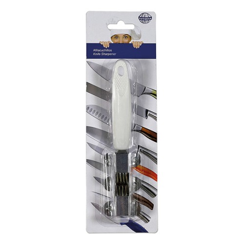 Mod. C50002 Afilacuchillos. Acero cromado. 17 cm [Display 1 unidad]