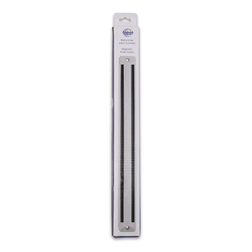 Mod. C50124 Barra Imán para Cuchillos. Blanco [Caja-Display]