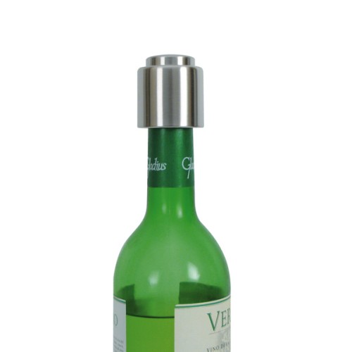 Mod. C50710 Tapón Botellas. Acero Inoxidable. Ø 4 x 4,5 cm [Caja-display]