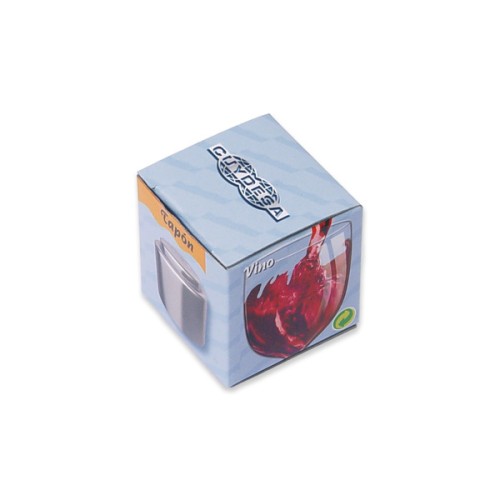 Mod. C50710 Tapón Botellas. Acero Inoxidable. Ø 4 x 4,5 cm [Caja-display]