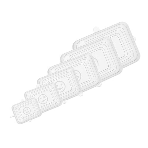 C52040 Tapas elásticas silicona rectangulares
