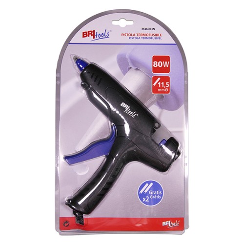 M46003N Termoencoladora. Negro-Azul. 80 W - Ø 12mm