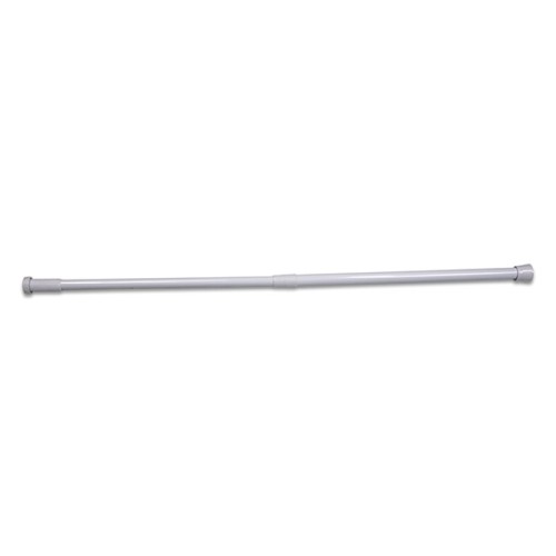 M52002B Barra Cortina Baño. Blanco. 110 - 200 cm