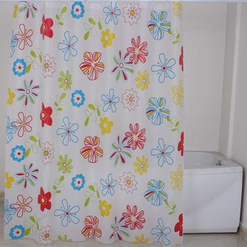 M52015B Cortina Baño. Blanco. 180 x 180 cm
