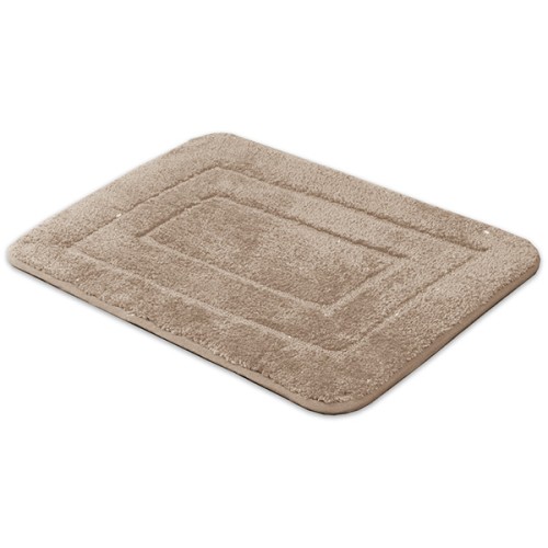 M54001M Alfombra Baño. Marrón. 45 x 75 cm