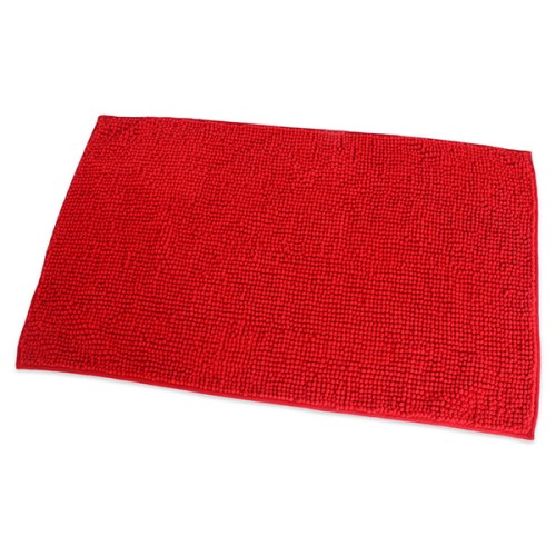 M54003R Alfombra Baño. Rojo. 50 x 80 cm