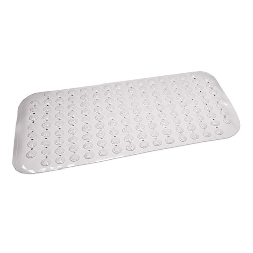 M54026B Alfombra Antideslizante Burbuja. Blanco. 72 x 38 cm