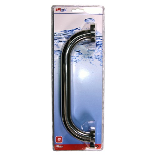 Mod. M54111F Asidero para Ducha. Acero Inoxidable. Ø25 mm x 30 cm [Blister 1 unidad]