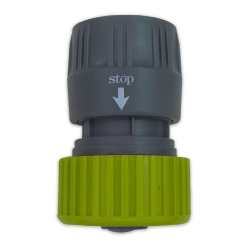 M7B004G Conector Manguera. Gris-Verde. 3/4